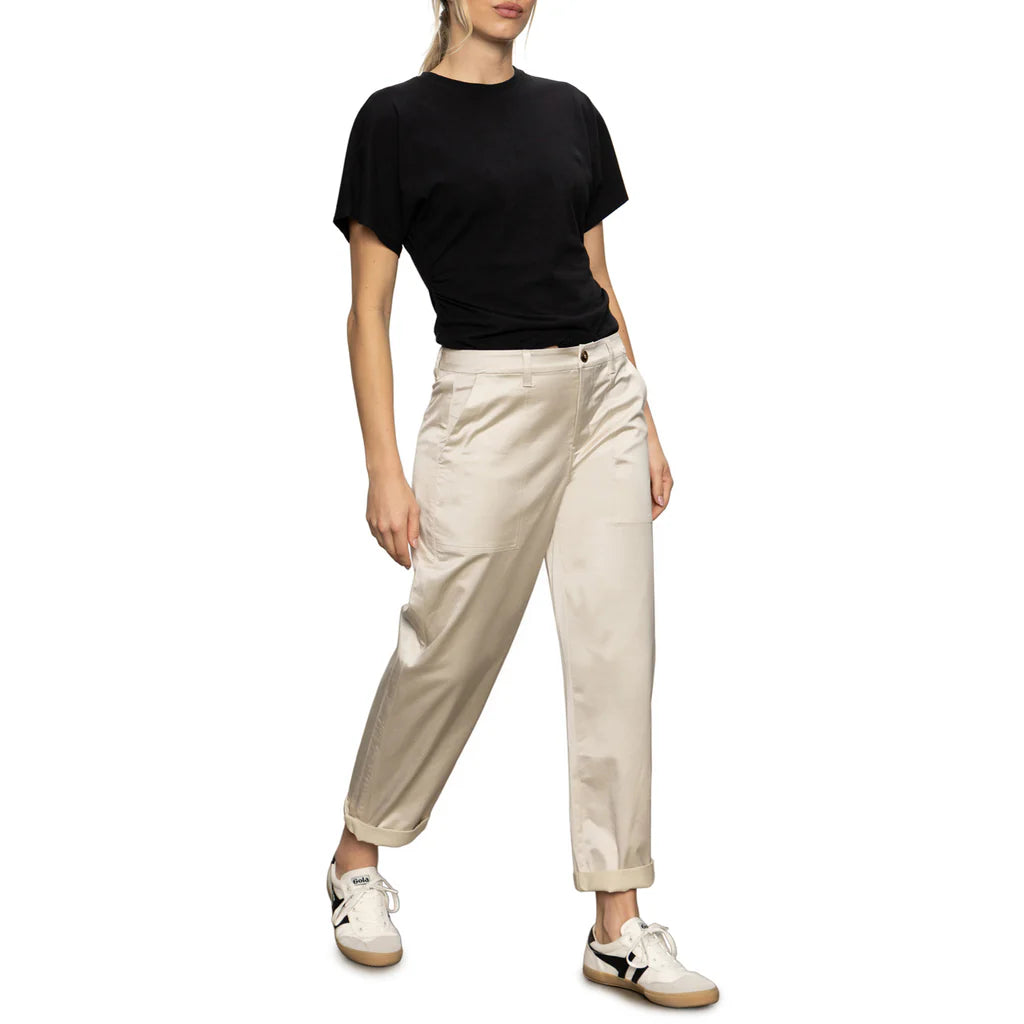 Sateen Tapered Pant