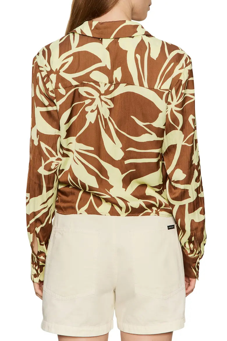 Lover Tie Blouse Lemon Root