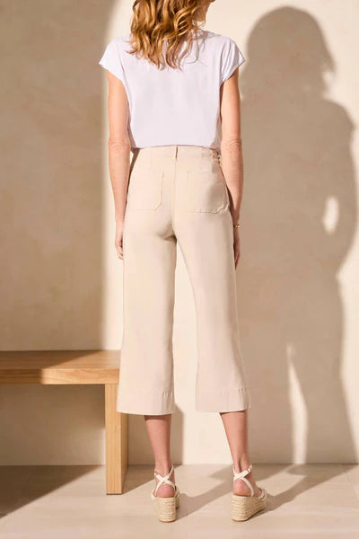 Twill Capri