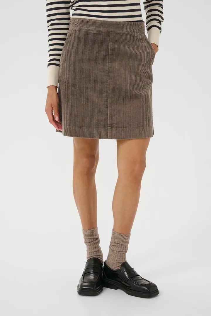 Lings Cord Skirt Falcon