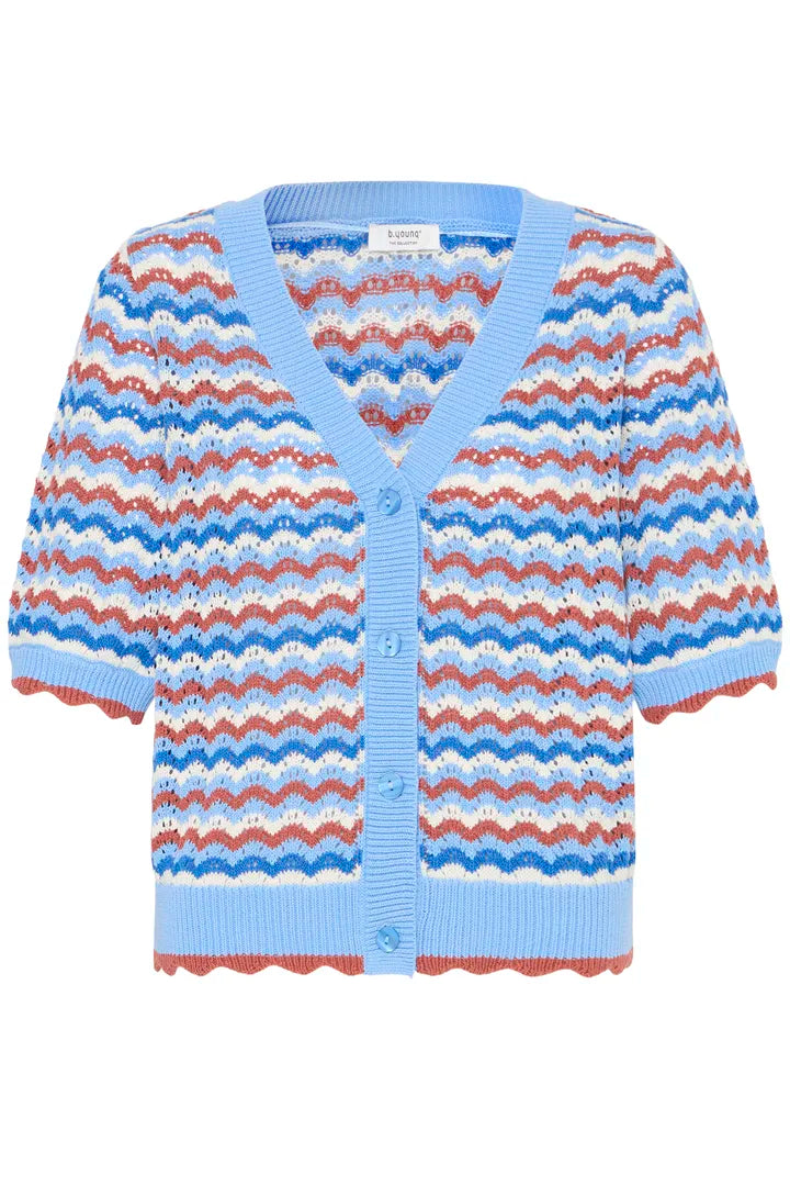 Nero Pointelle Cardigan