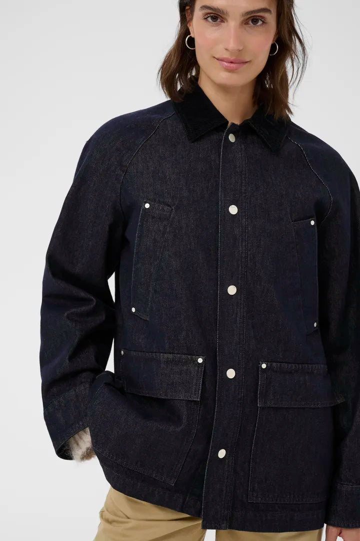 Ydun Rinse Blue Denim Jacket