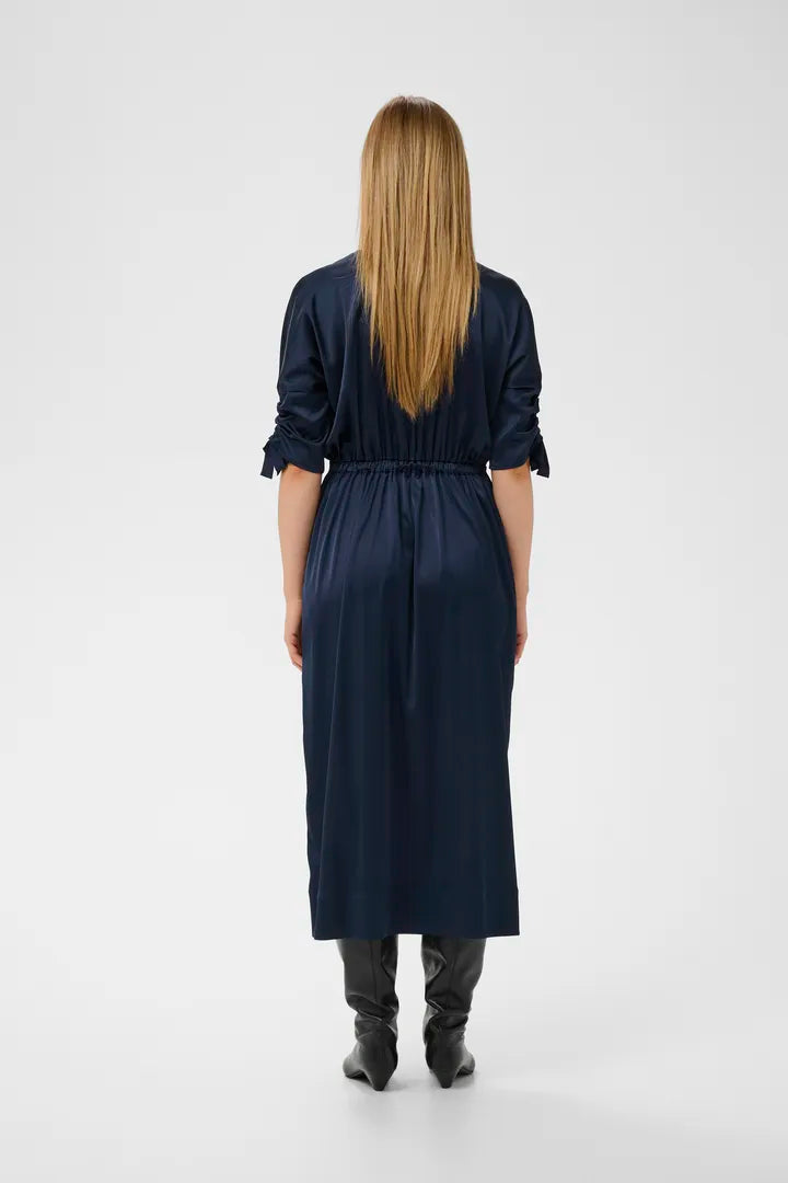 Lake Fake Wrap Dress