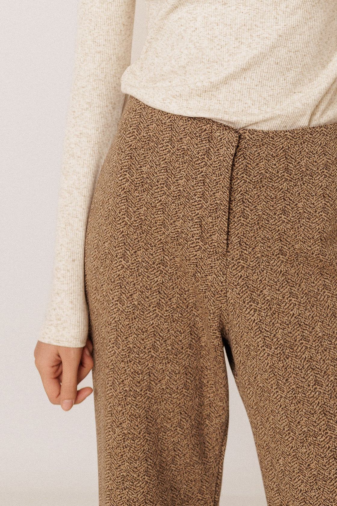 Double Knit Jacquard Pant
