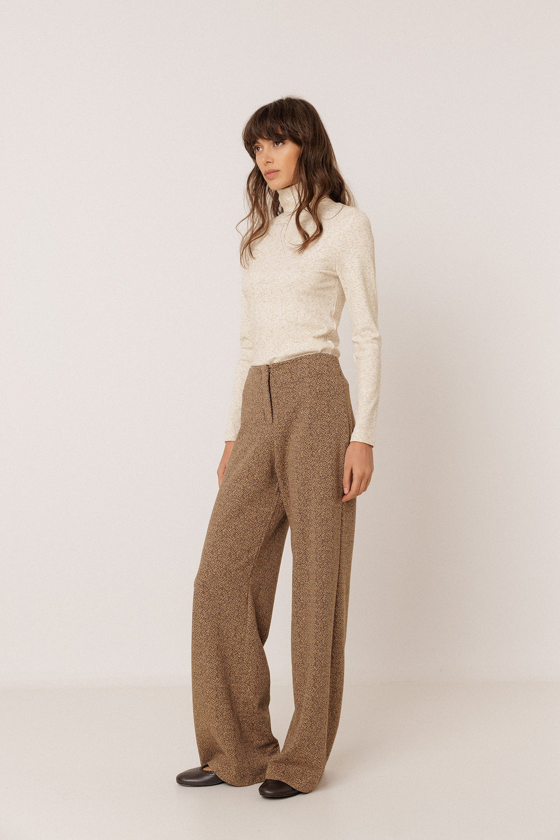 Double Knit Jacquard Pant