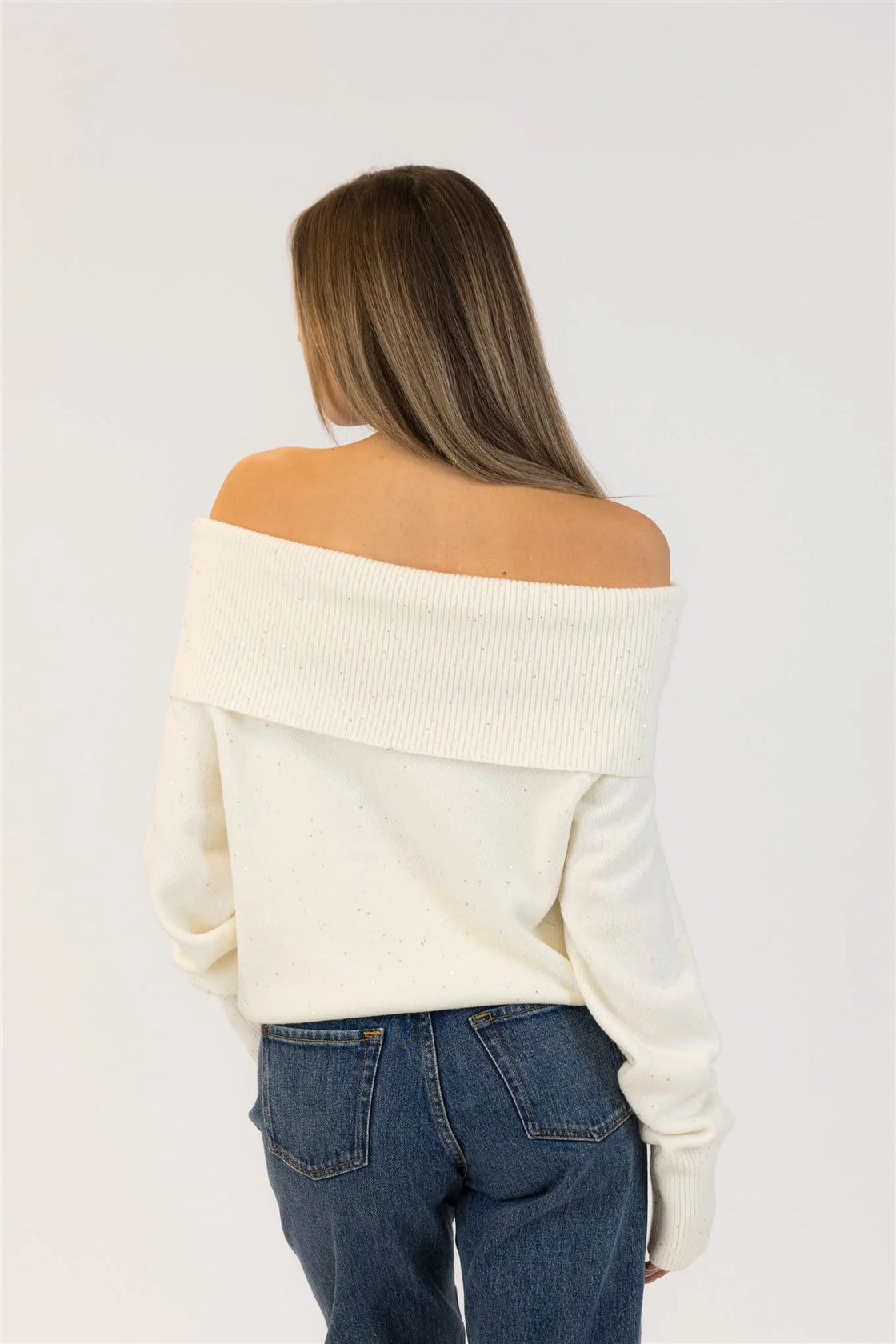 Olivia Off Shoulder Sweater