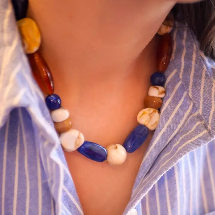 Jen Necklace - Azeria - Stainless Steel