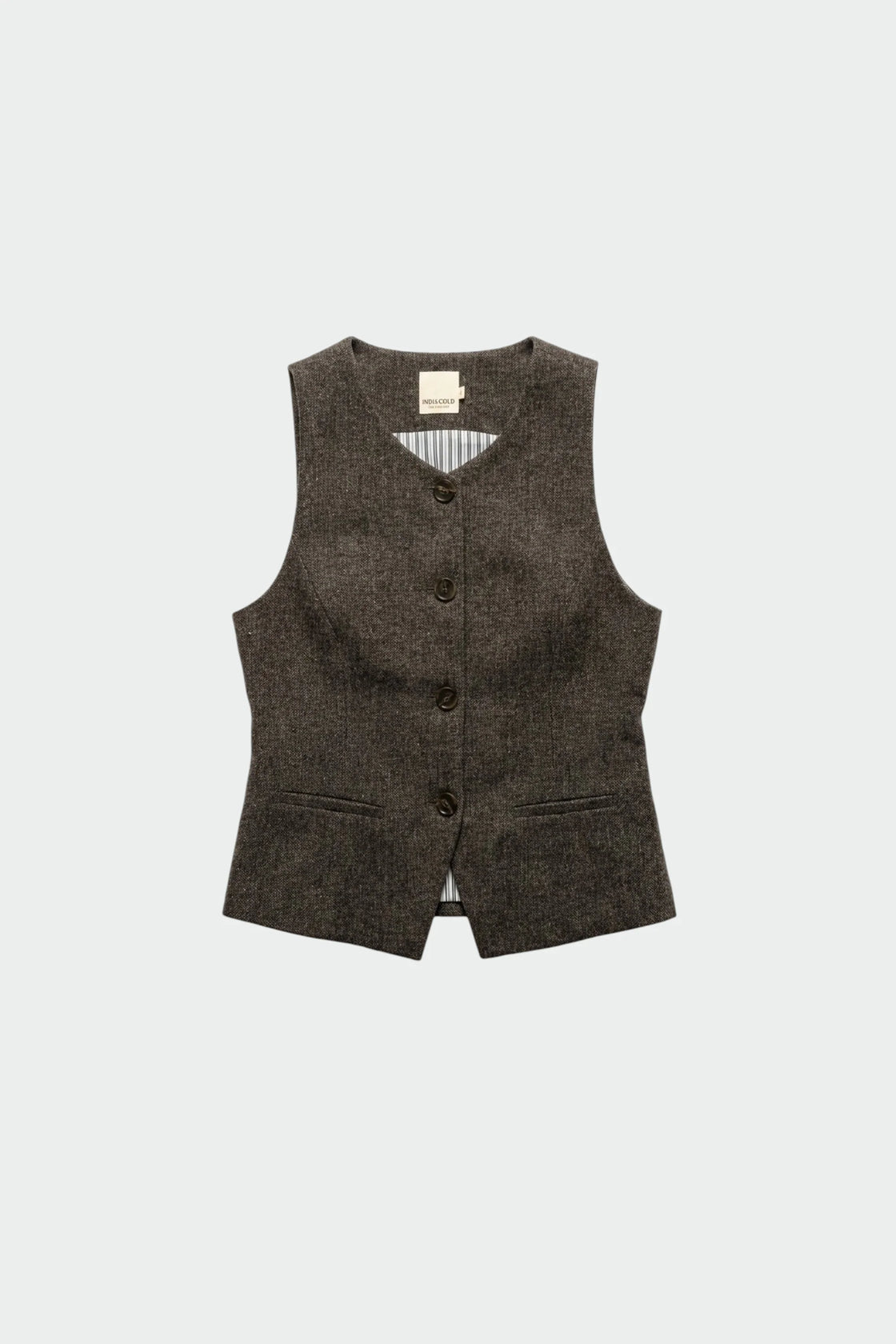 Fitted Wool Vest