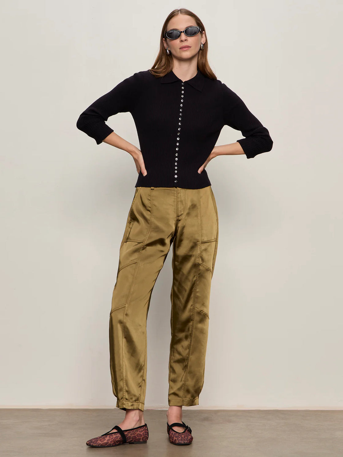 Sahara Satin Tappered Pant