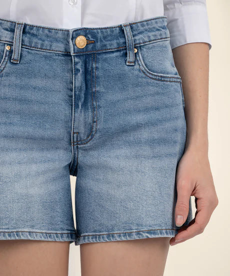 Jane High Rise Long Short Peacefull