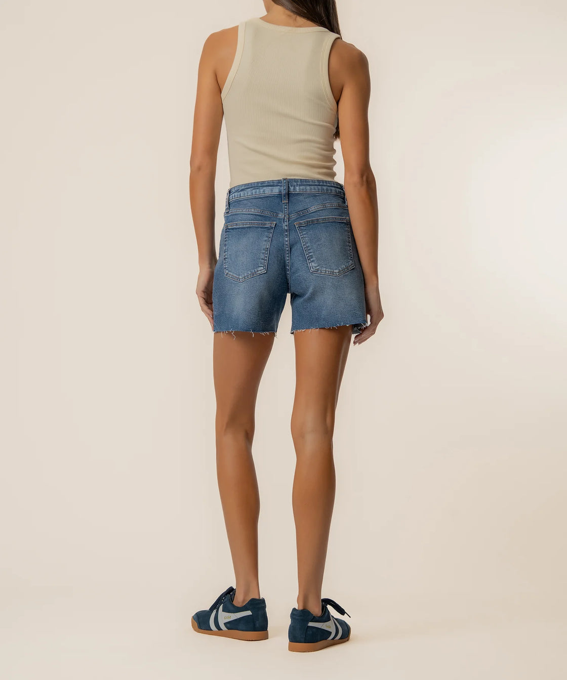 Jane High Rise Long Short Astonish