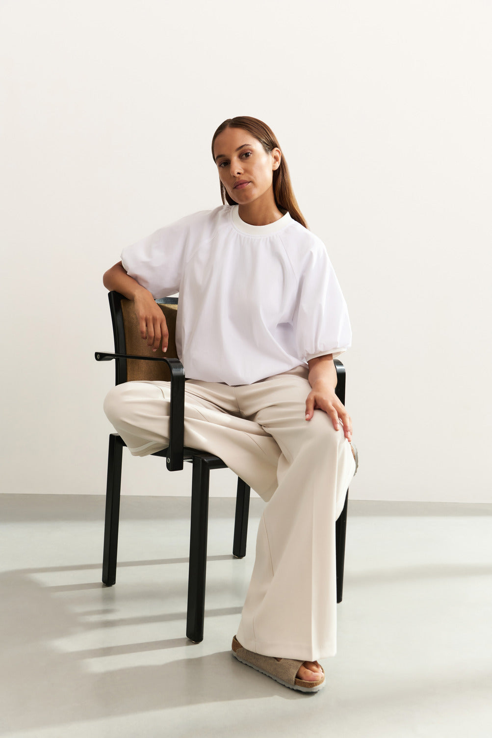 Puff Woven Tee Shirt