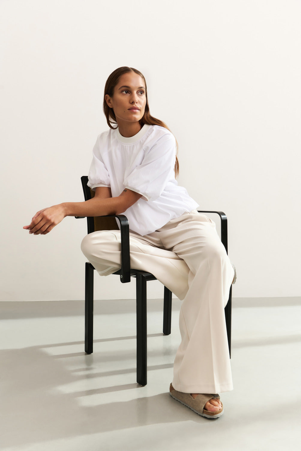 Puff Woven Tee Shirt