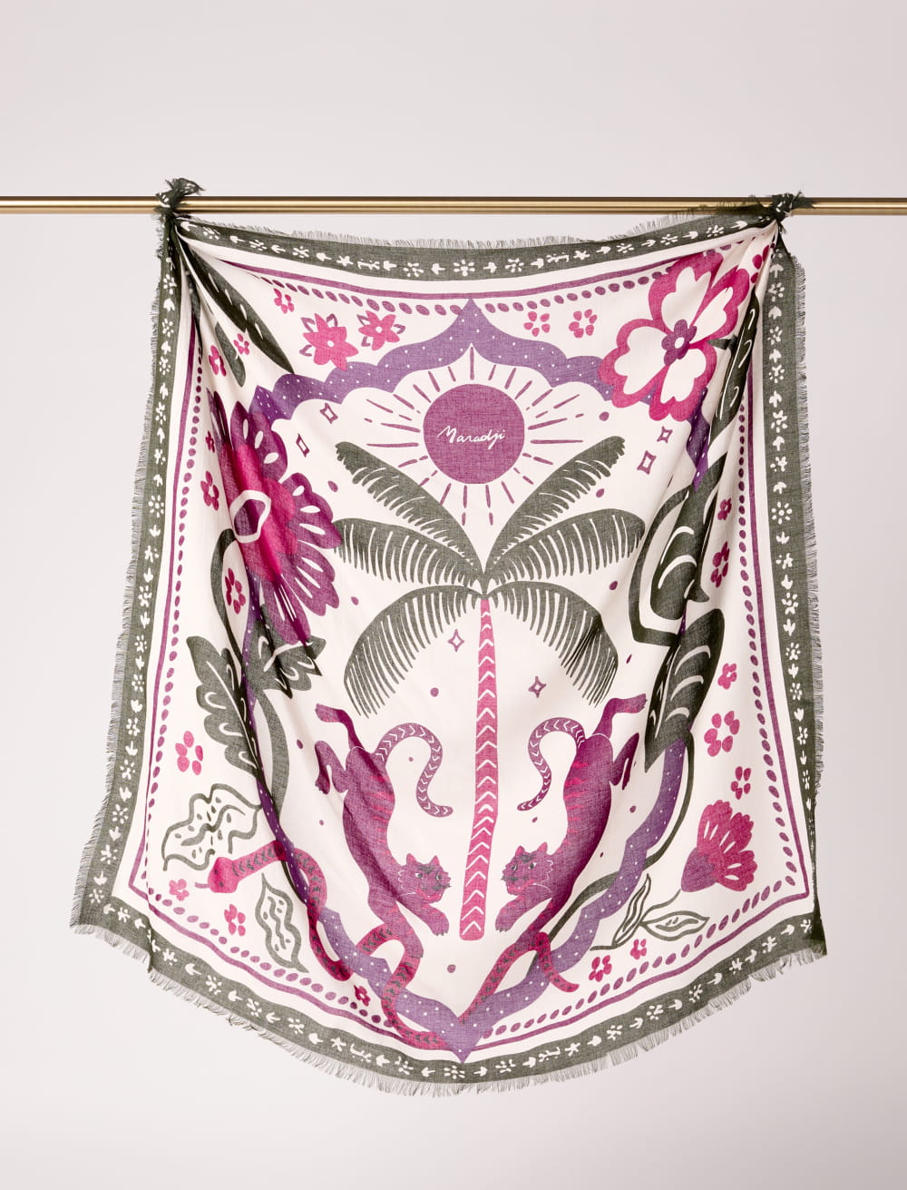 Tiger In The Palmeraie Fig Scaf