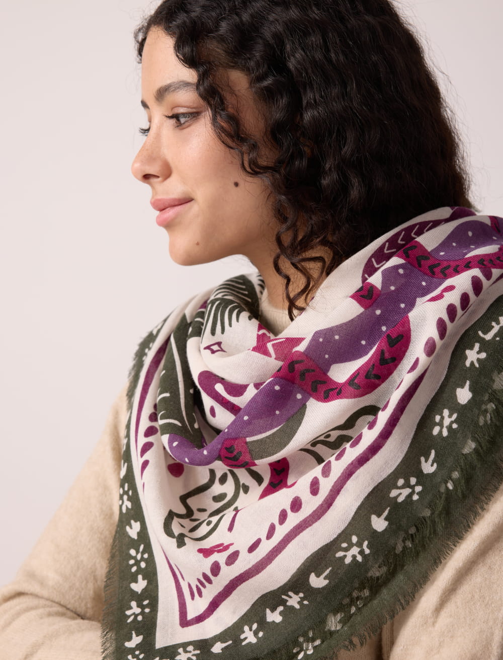 Tiger In The Palmeraie Fig Scaf