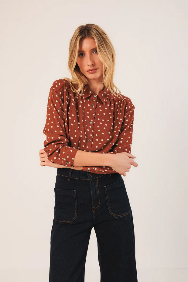 Bea Polka Dot Blouse