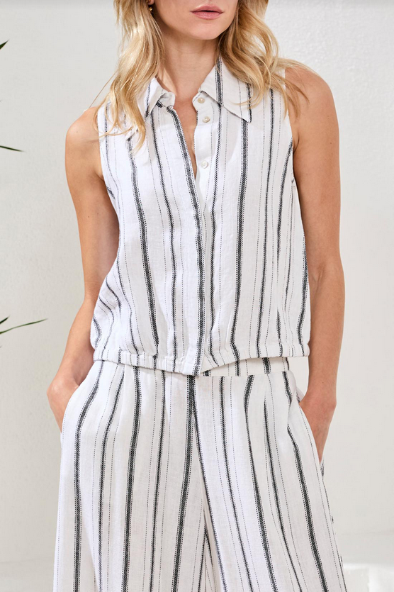 Hidden Placket Blouse