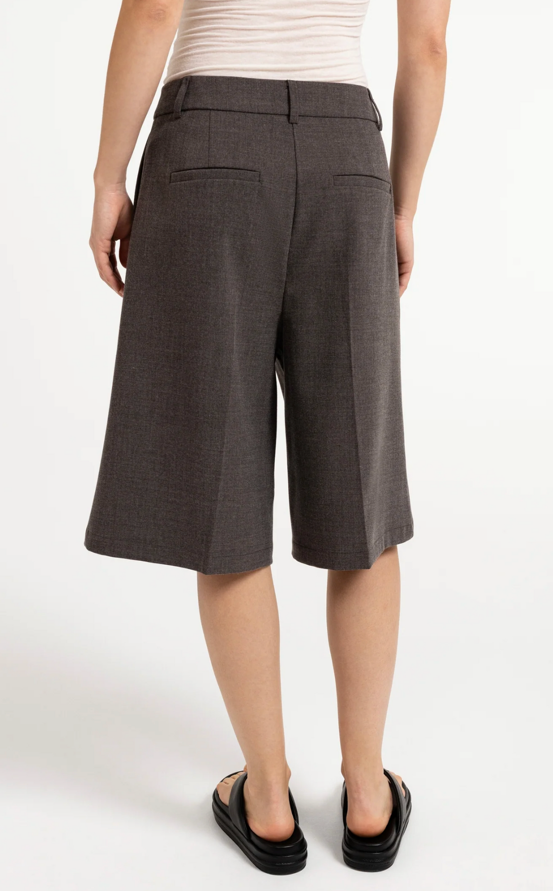 Delicioso Brown  Bermuda Shorts
