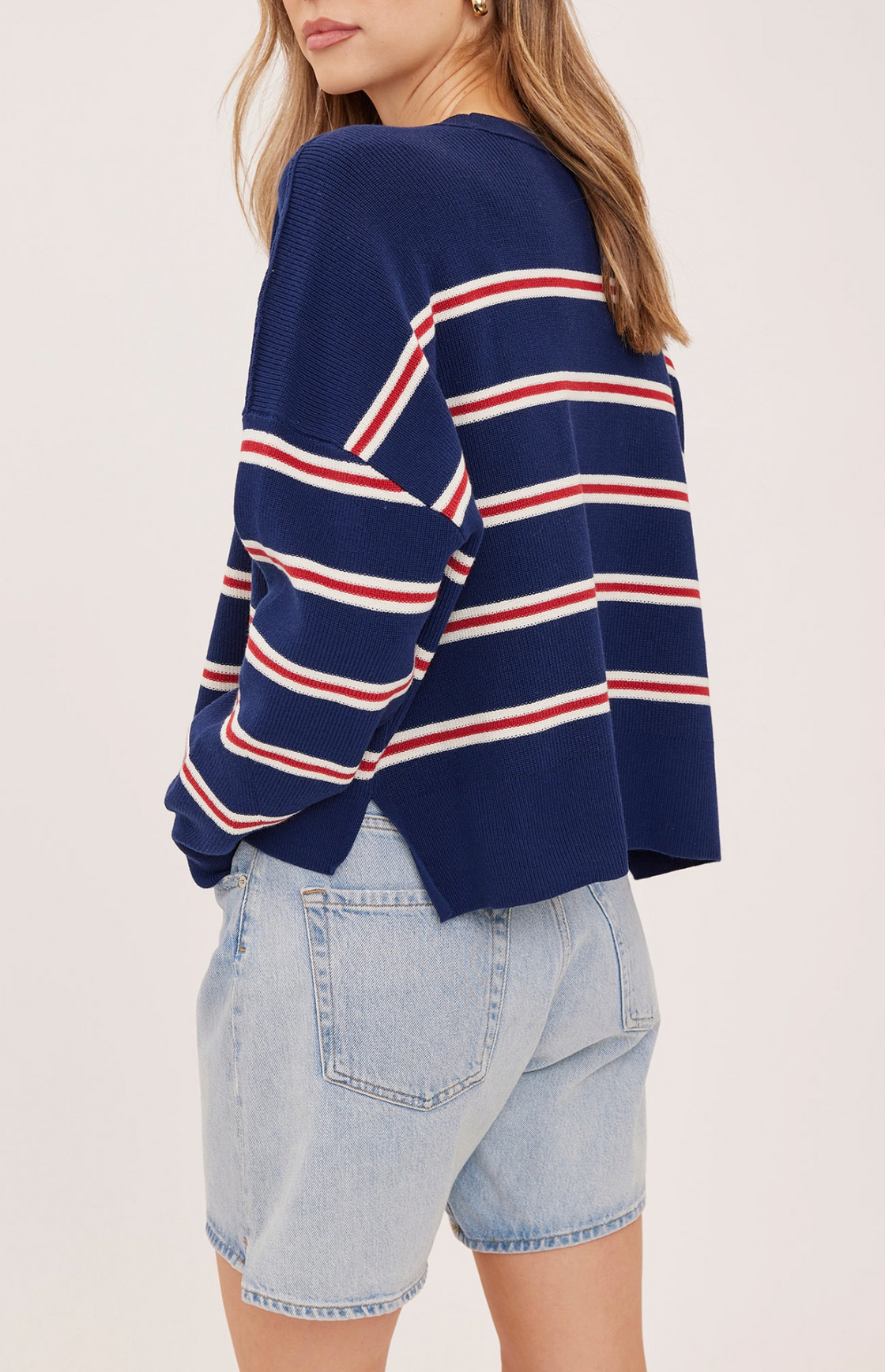 Echo Stripe Pullover