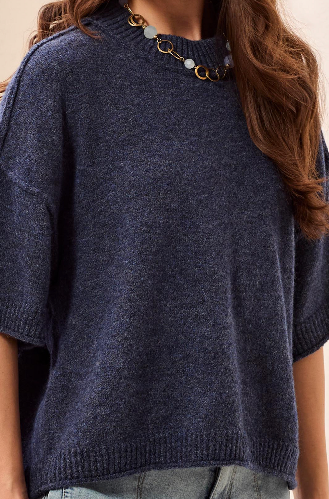 Lofty Elbow Sleeve Pullover