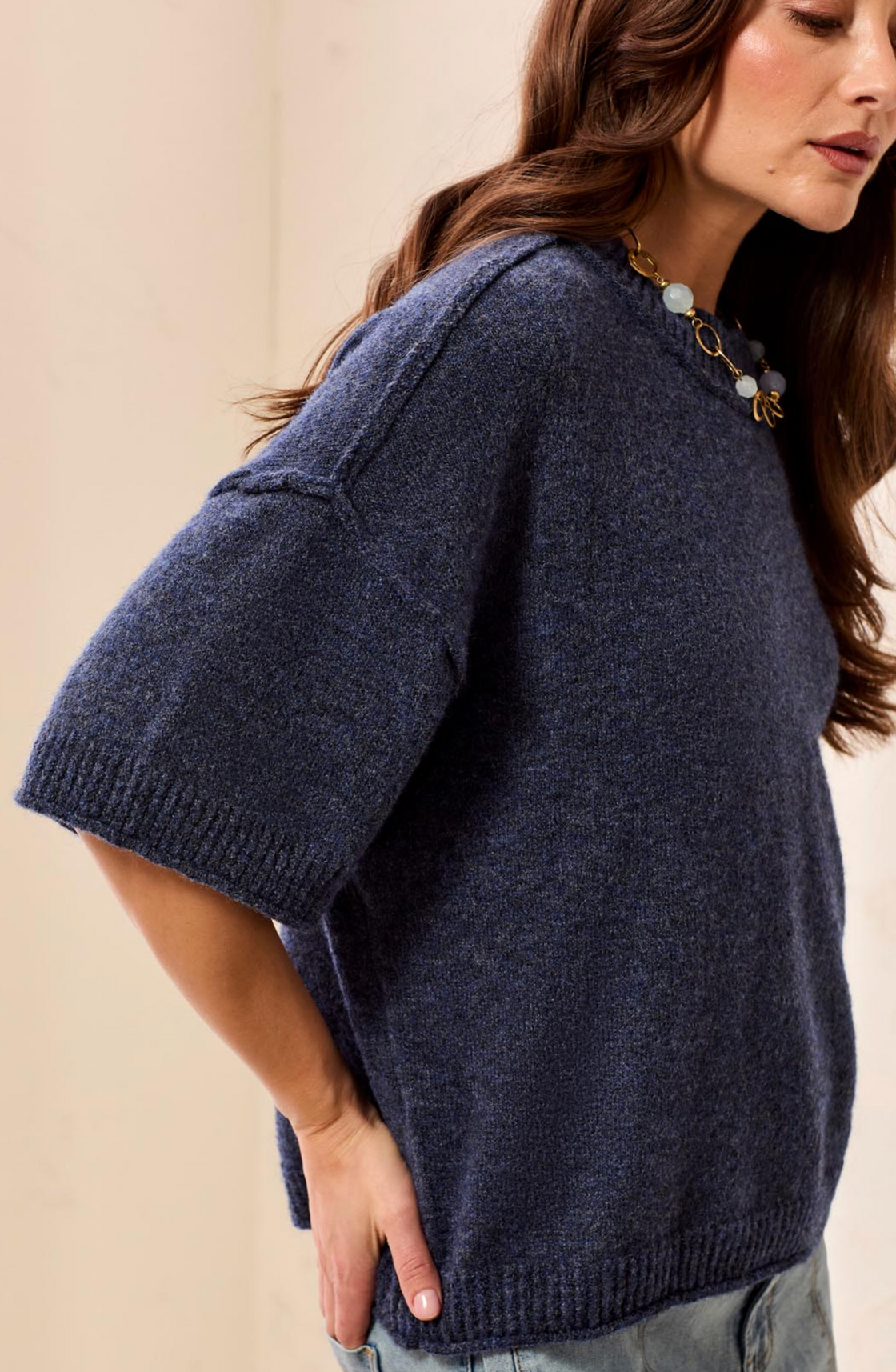 Lofty Elbow Sleeve Pullover