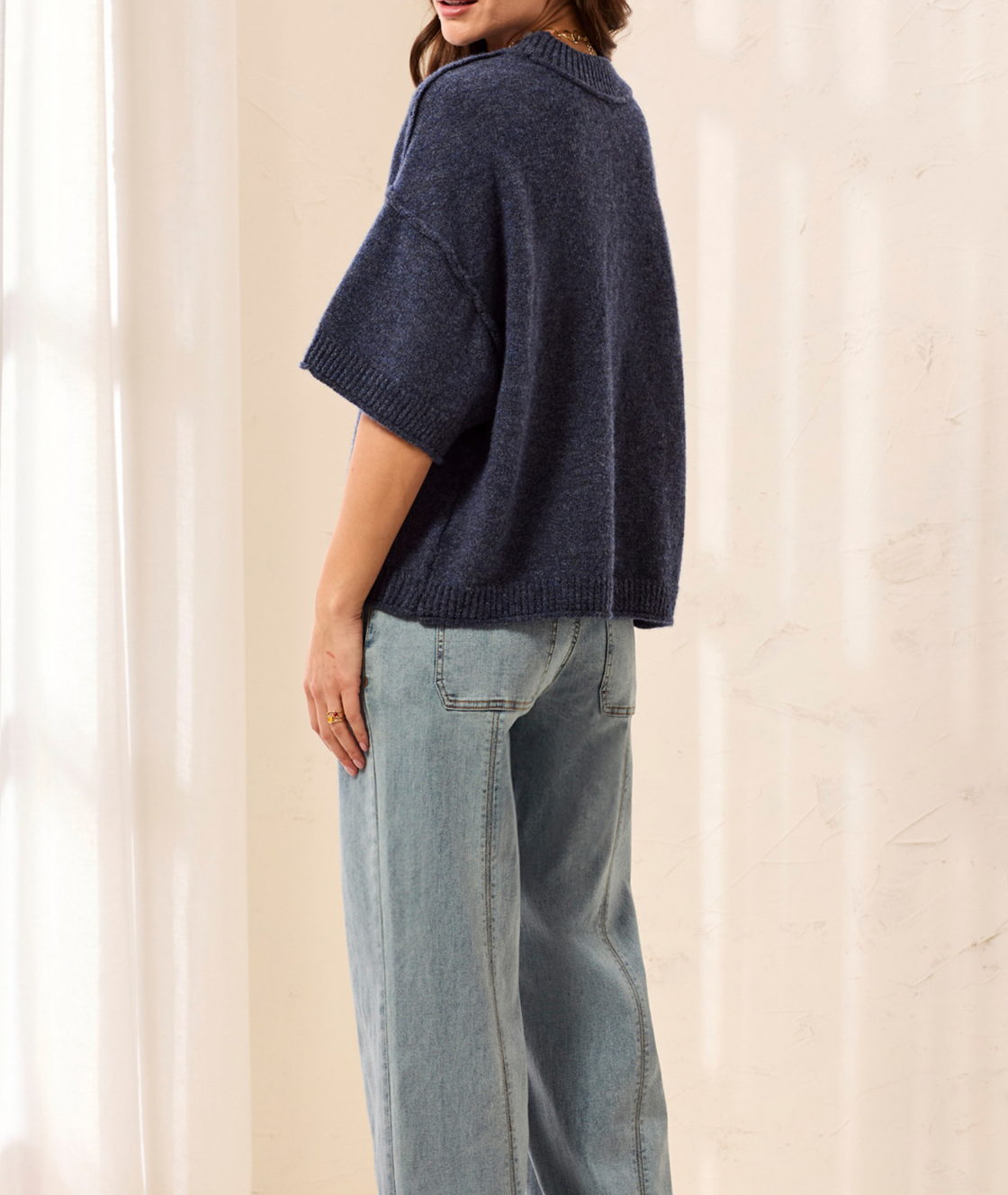 Lofty Elbow Sleeve Pullover