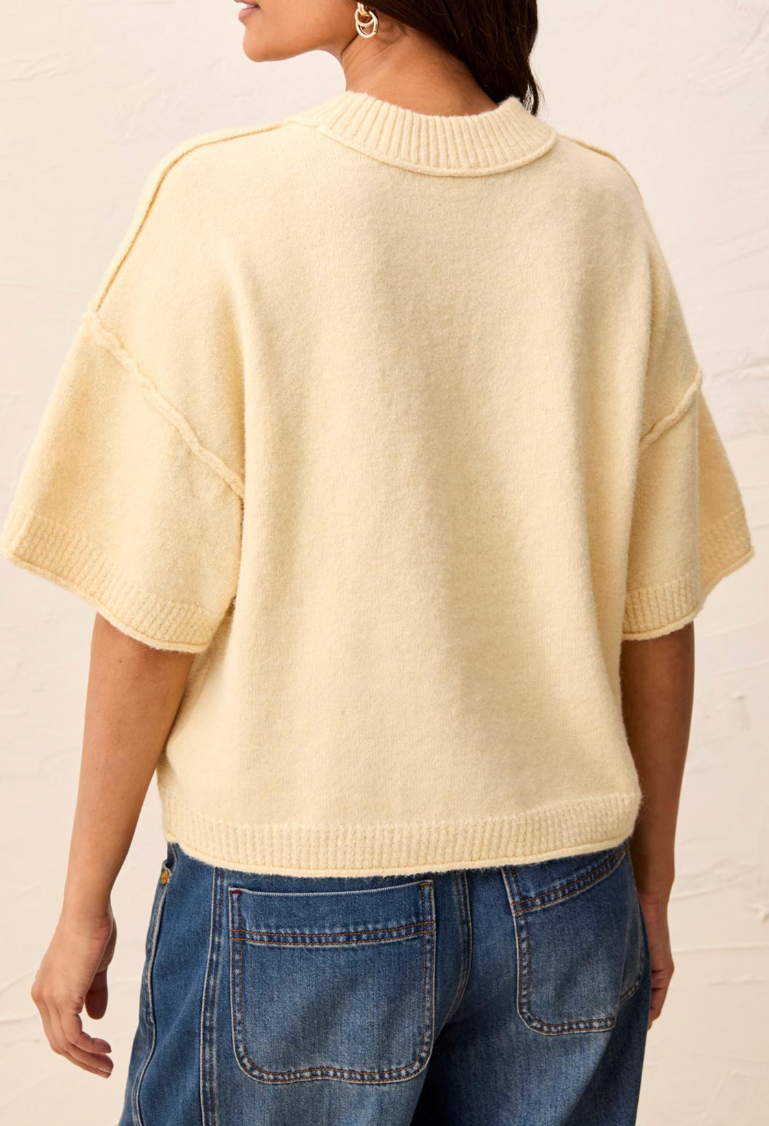 Lofty Elbow Sleeve Pullover