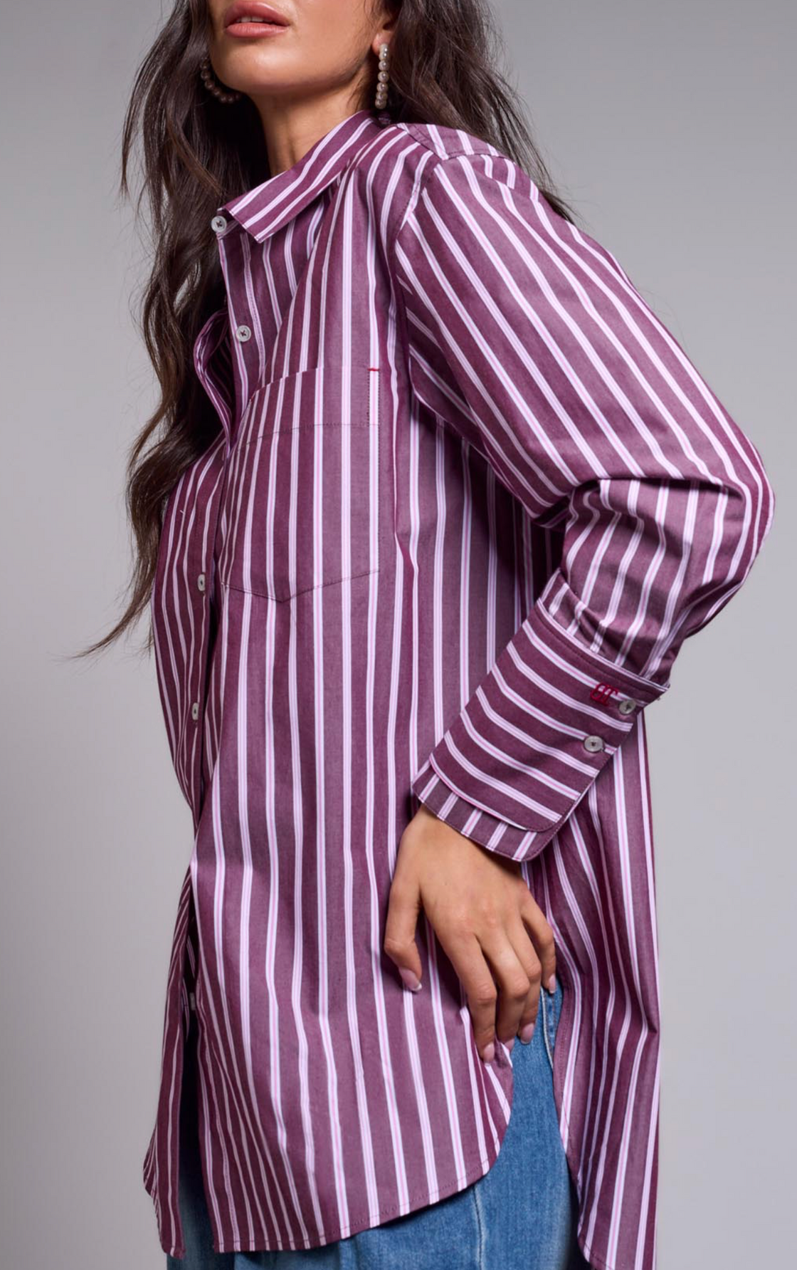 Cherry Lacquer Blouse