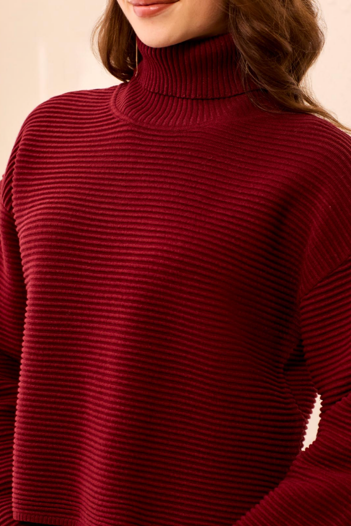T-Neck with Side Slits