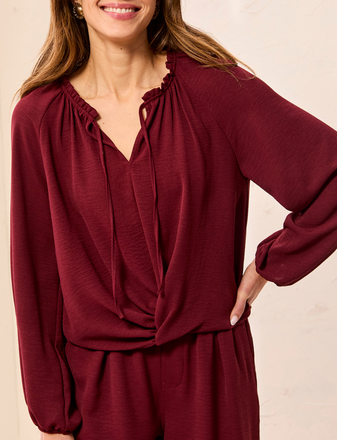 Raglan Sleeve Blouse