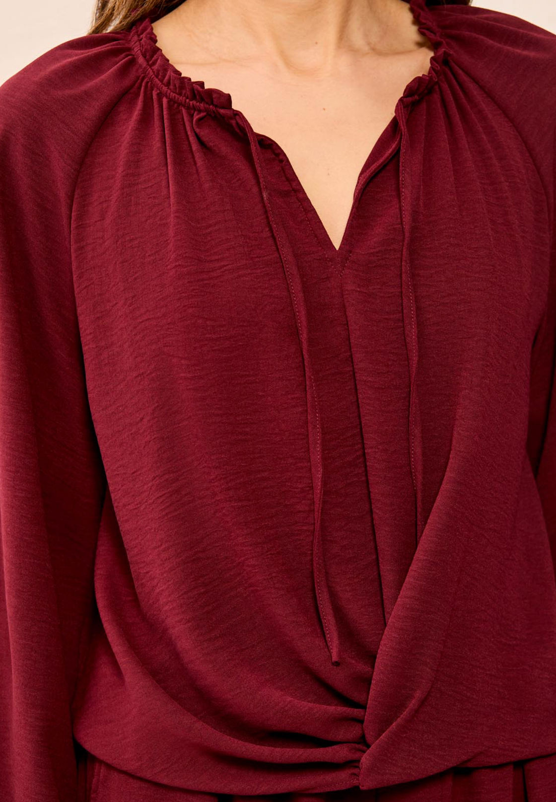 Raglan Sleeve Blouse