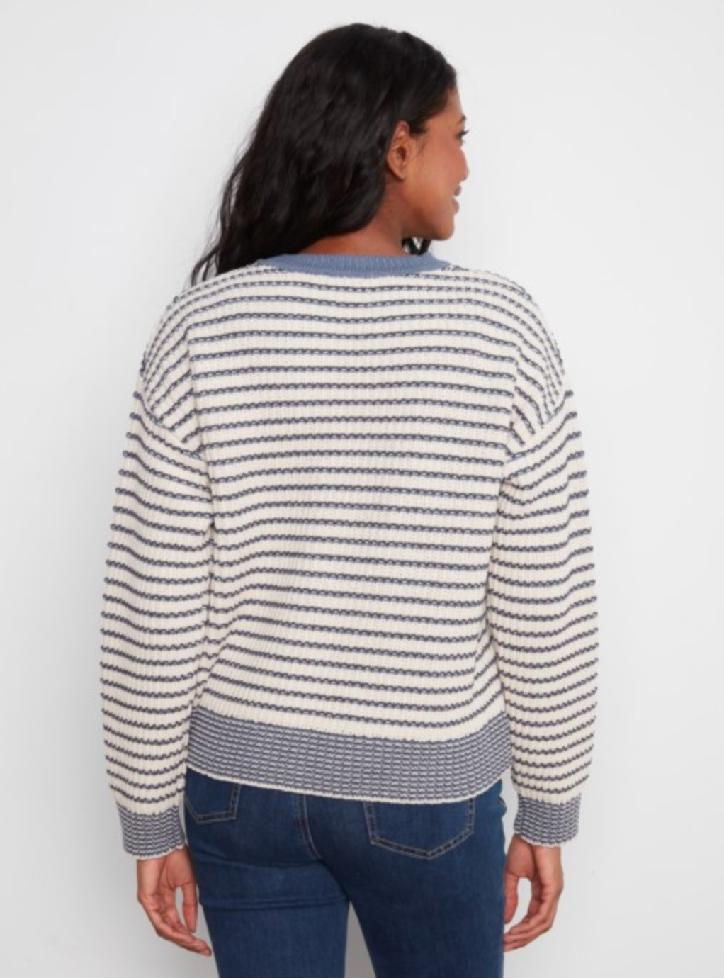 Striped Long Sleeve Sweater