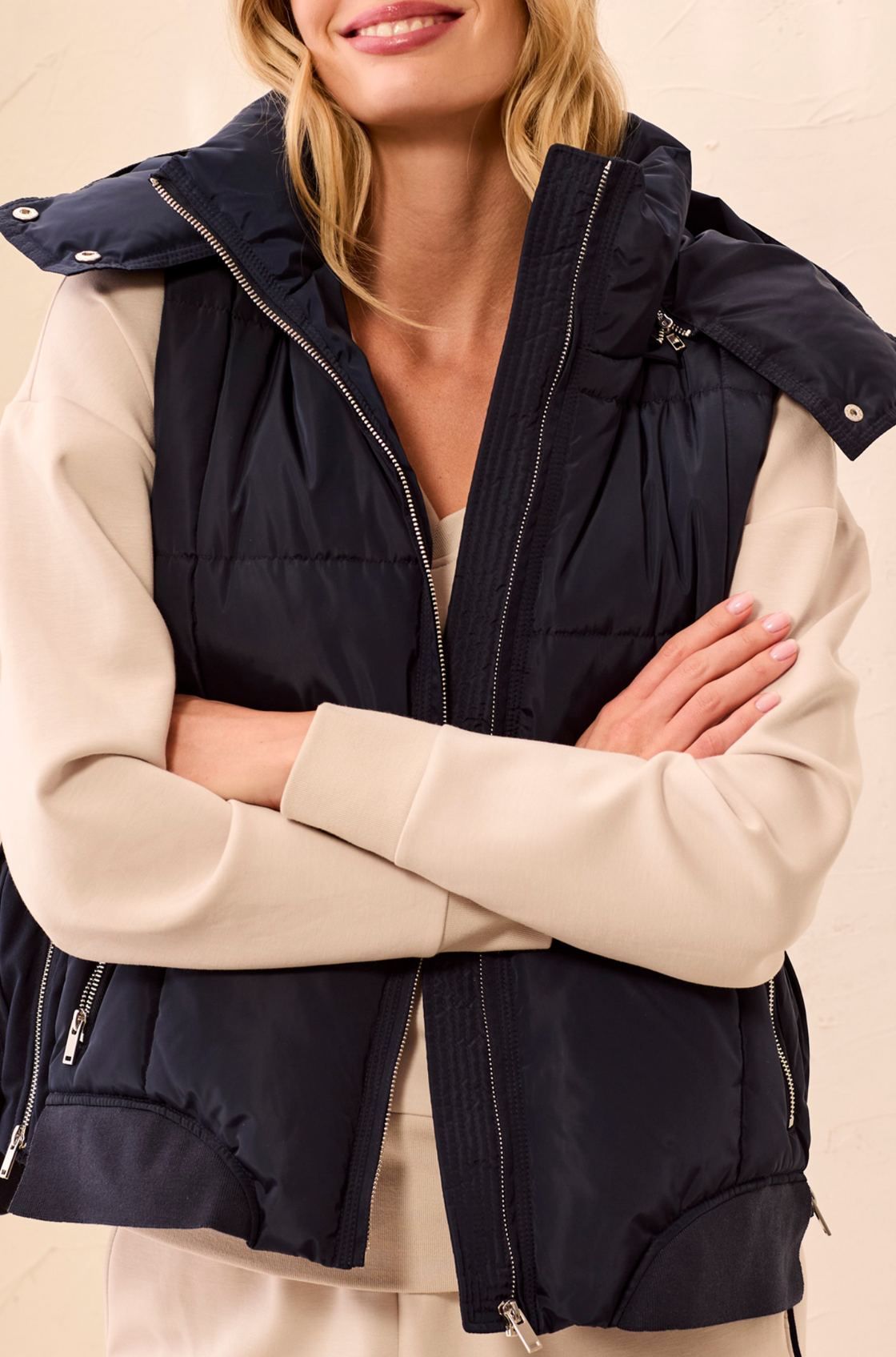 Sapphire Quilted Vest