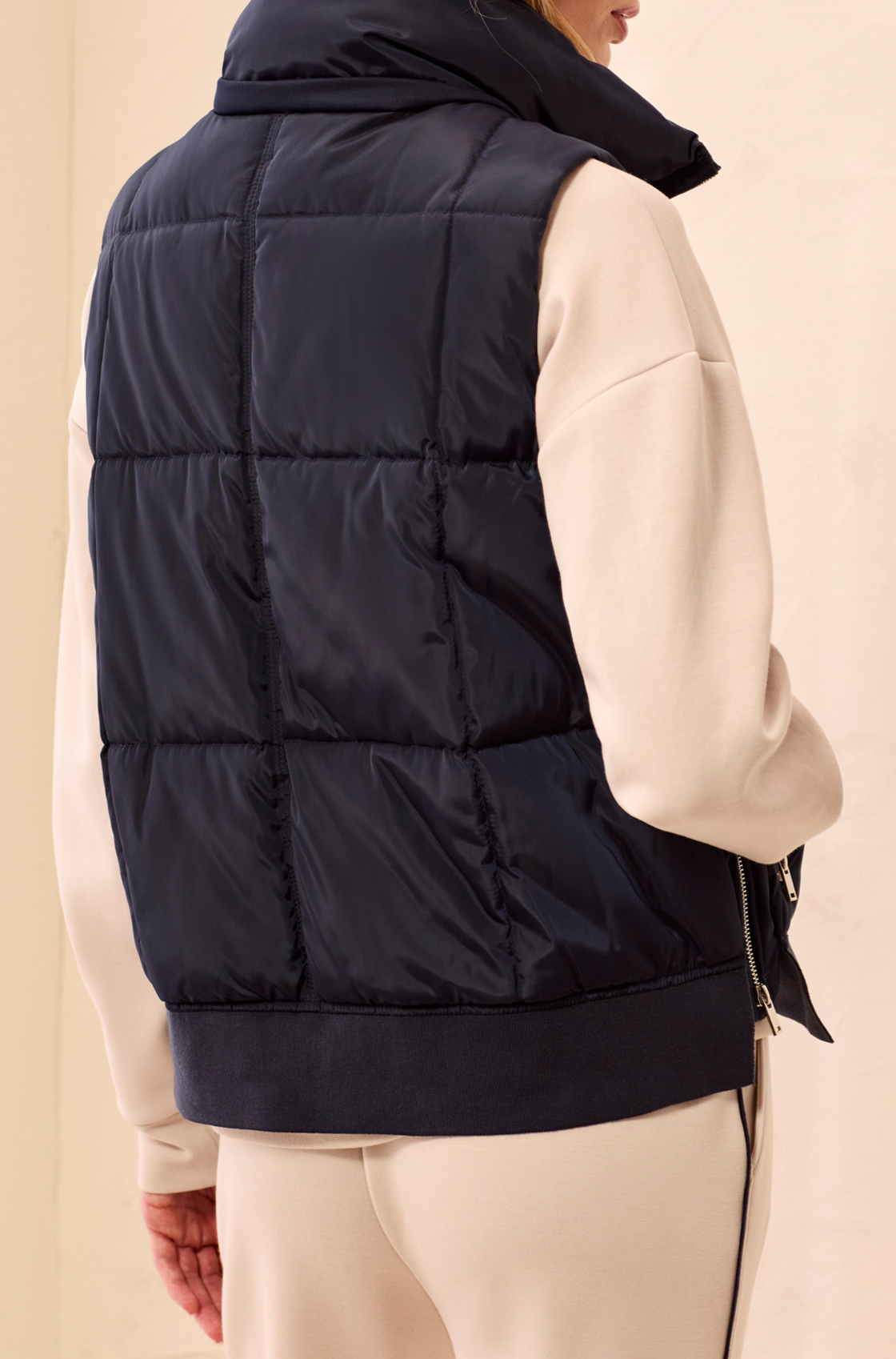 Sapphire Quilted Vest