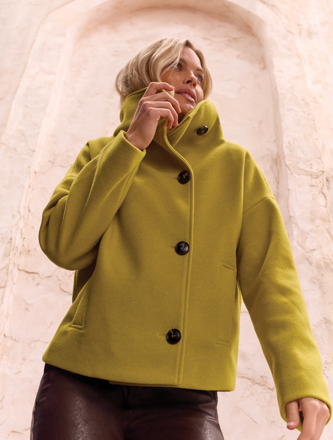 Equinoxgold Funnel Neck Jacket