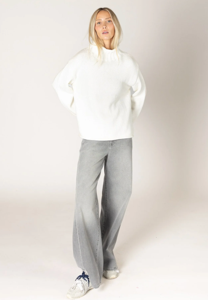 Dolly Chunky Mock Sweater