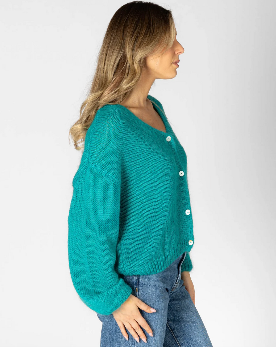 Maya Mohair Cardigan