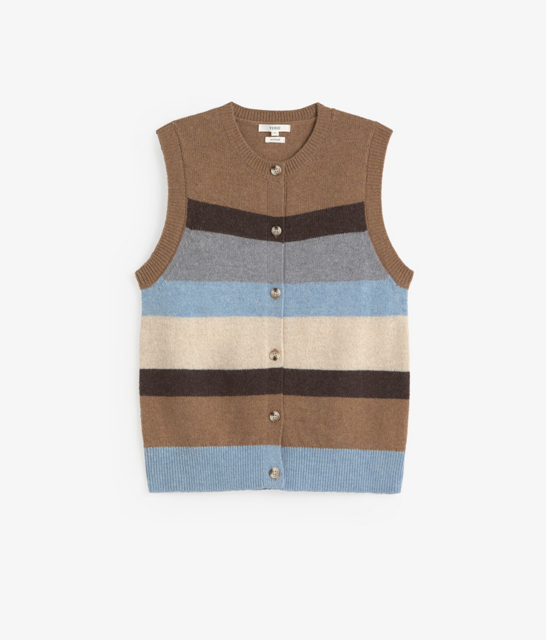 Open Striped Vest
