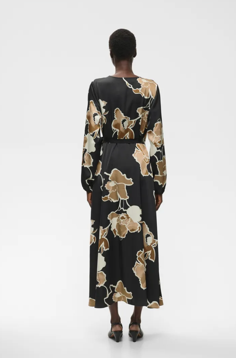 Olive Wrap Dress