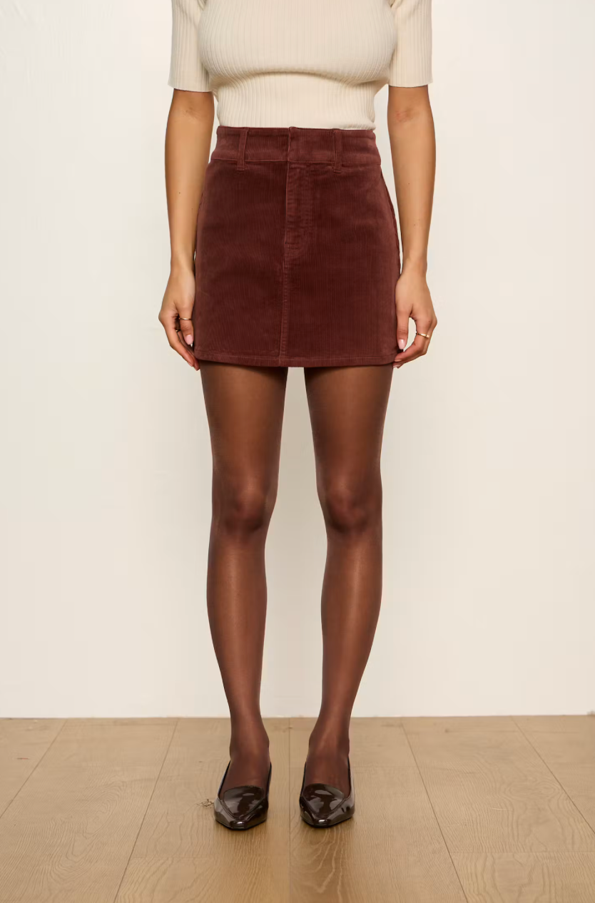 Downtown Corduroy Skirt
