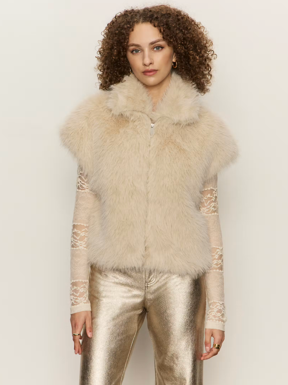 Silkey Fur Vest