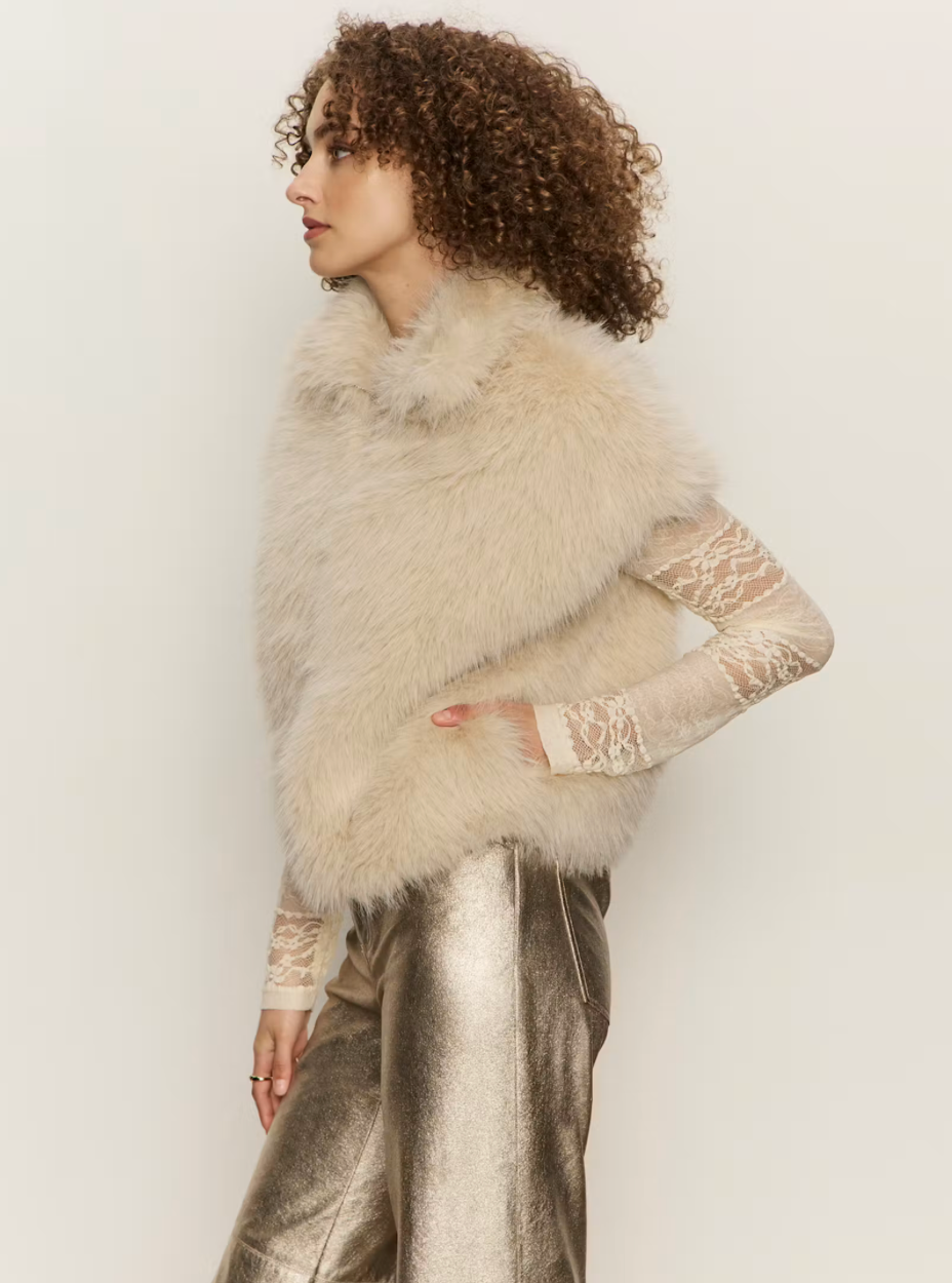 Silkey Fur Vest