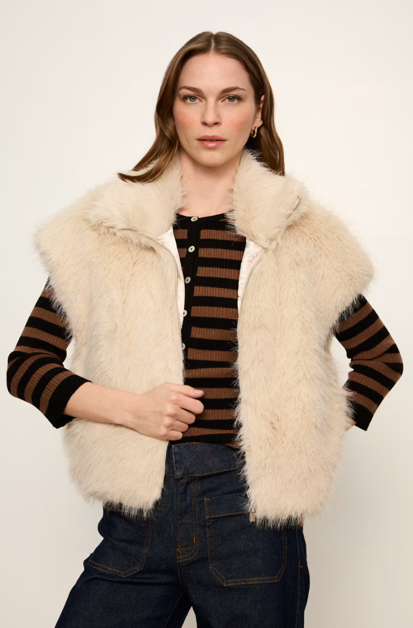 Silkey Fur Vest