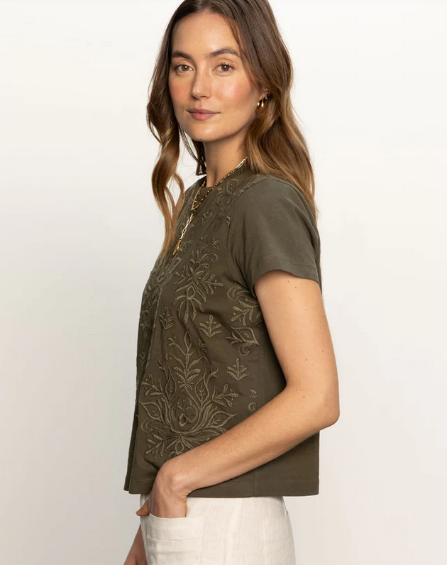 Embrodered Tee