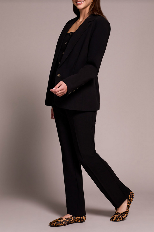 One Button Lined Blazed