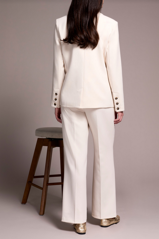 One Button Lined Blazed