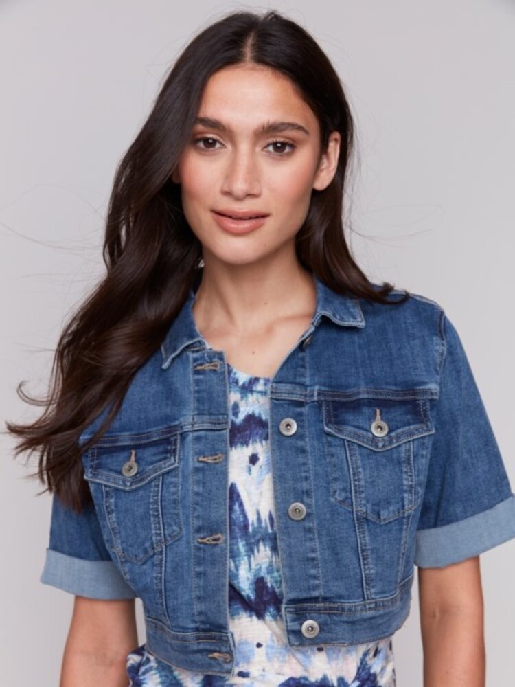 Crop Denim Jacket