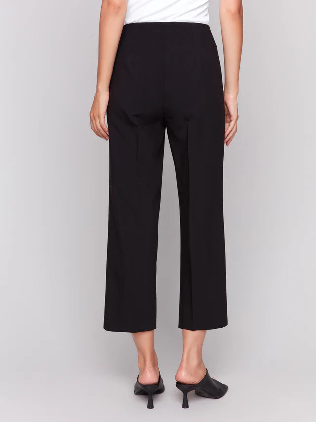 Cropped Wide Leg Pant