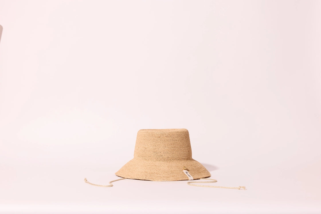 Milos Straw Bucket Hat