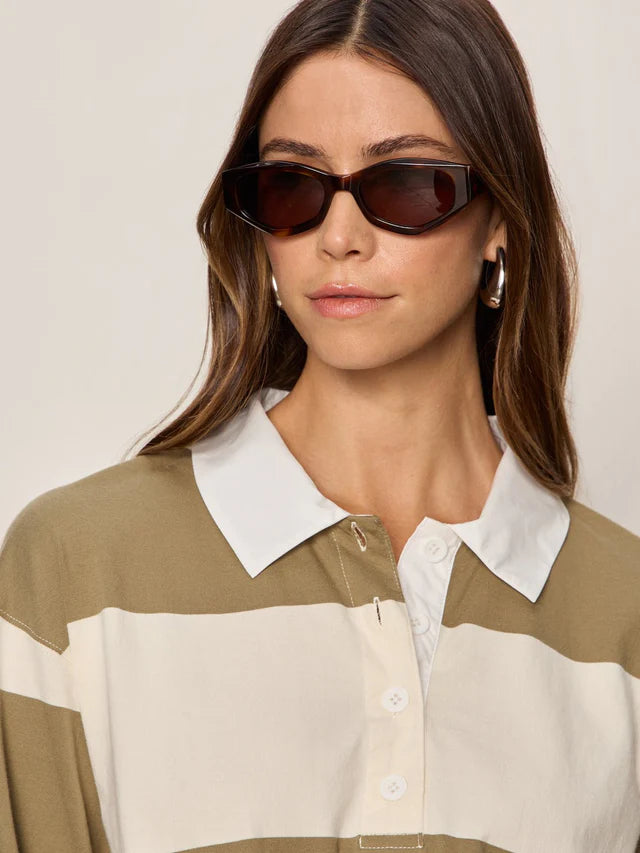 Rugby Tie Front Tee